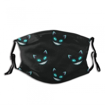 Mund-Nasen-Bedeckung grinsende Katzen